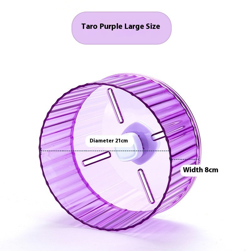 KFX-1376317 Bird Running Wheel Exercise Toy - Sturdy Plastic Treadmill for Small Birds, Various Colors and Sizes Available