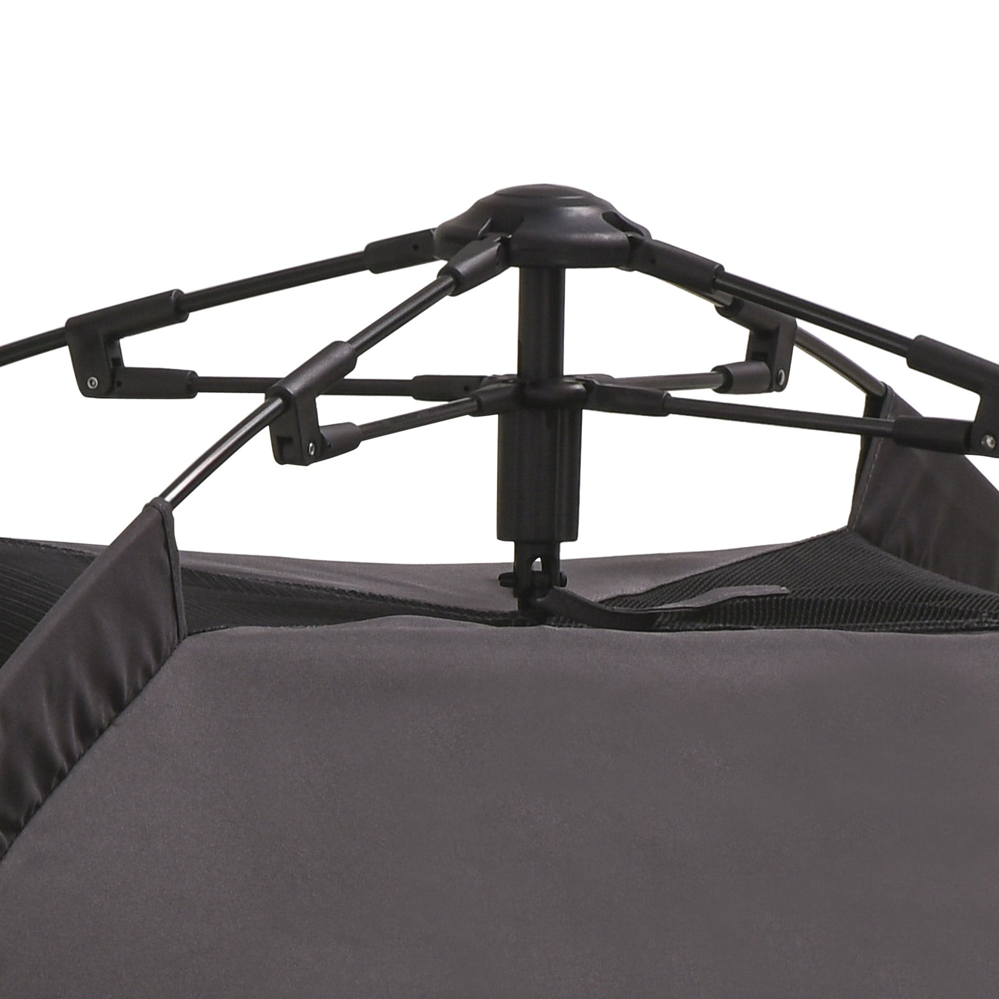 KFX-1382717 Extra Large Portable Dog Tent for Camping and Home Use, Lightweight Pet Shelter with Carrying Bag and Ground Pegs, Green/Gray