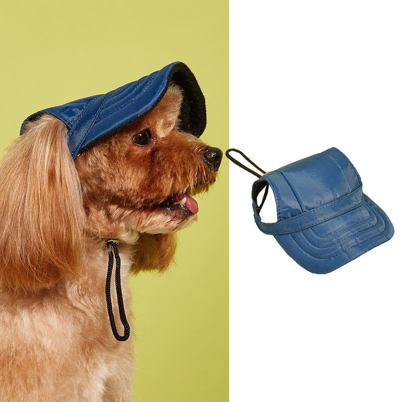 KFX-1383101 Pet Baseball Cap with Wind and Sun Protection in Various Patterns and Sizes