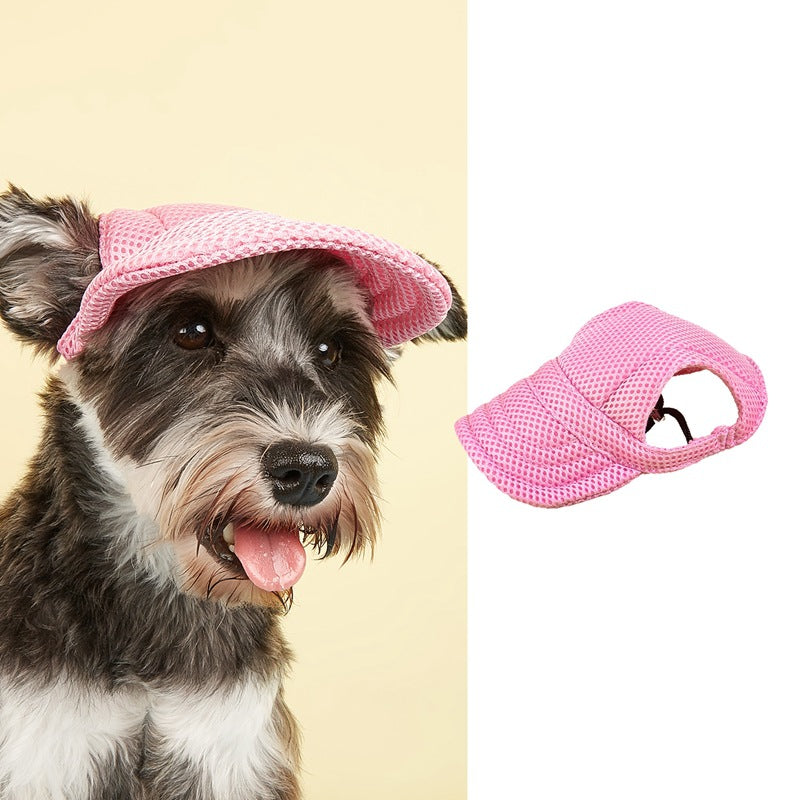 KFX-1383101 Pet Baseball Cap with Wind and Sun Protection in Various Patterns and Sizes