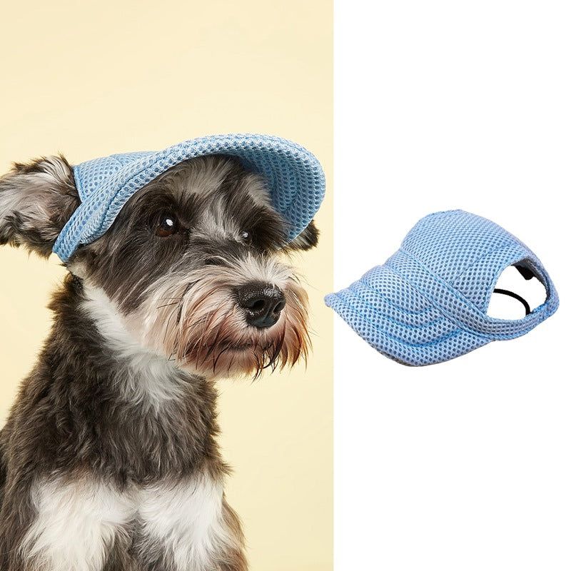 KFX-1383101 Pet Baseball Cap with Wind and Sun Protection in Various Patterns and Sizes