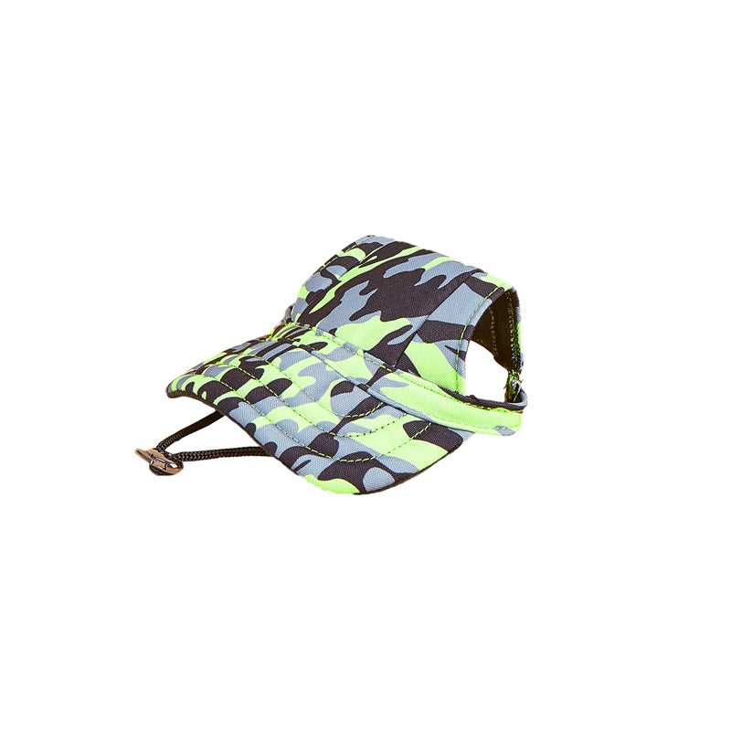 KFX-1383101 Pet Baseball Cap with Wind and Sun Protection in Various Patterns and Sizes