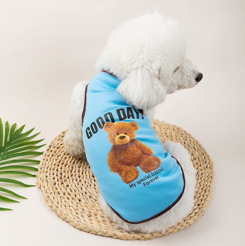 KFX-1385405 Lightweight and Breathable Summer Pet Vest for Dogs and Cats - Multiple Colors Available