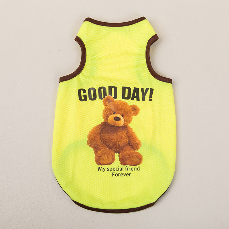 KFX-1385405 Lightweight and Breathable Summer Pet Vest for Dogs and Cats - Multiple Colors Available