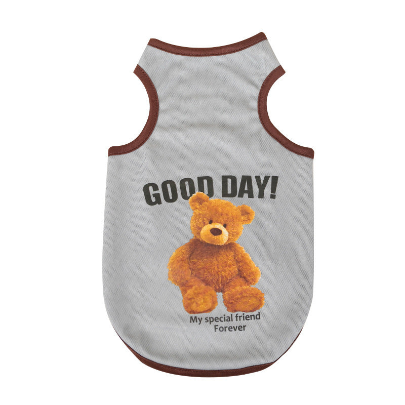 KFX-1385405 Lightweight and Breathable Summer Pet Vest for Dogs and Cats - Multiple Colors Available