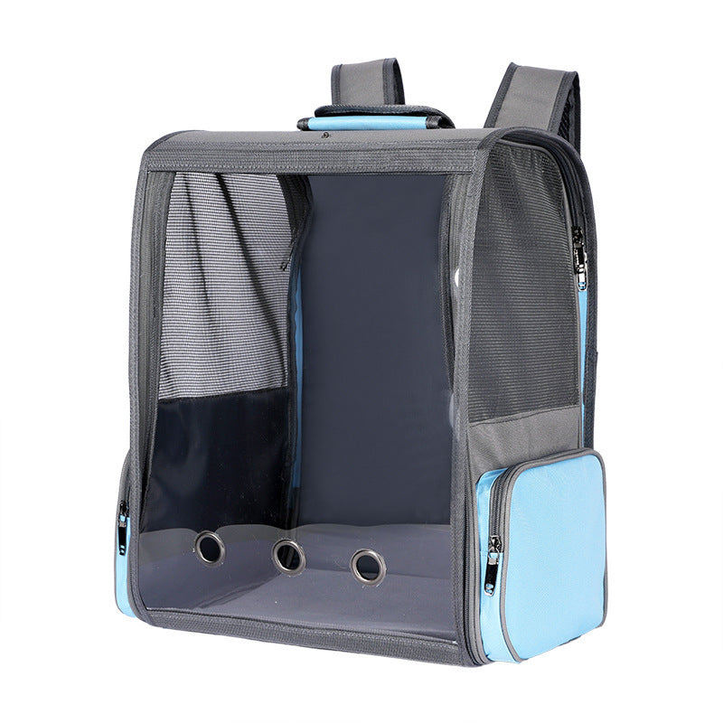 KFX-1389245 Large Capacity Comfortable Breathable Cat and Dog Backpack - Ideal for Travel and Outdoor Use
