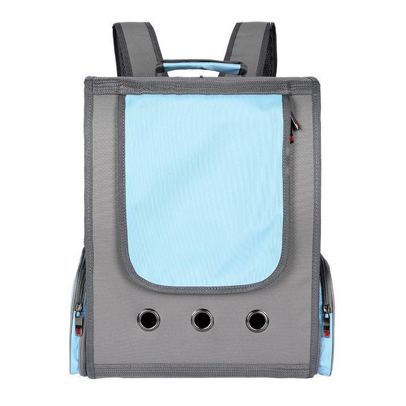 KFX-1389245 Large Capacity Comfortable Breathable Cat and Dog Backpack - Ideal for Travel and Outdoor Use