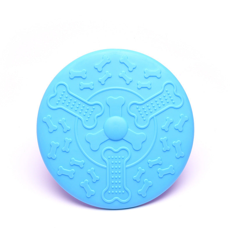 KFX-1393597 Durable Rubber Bite Resistant Training Toy for Pets - 23CM Diameter, Available in Multiple Colors