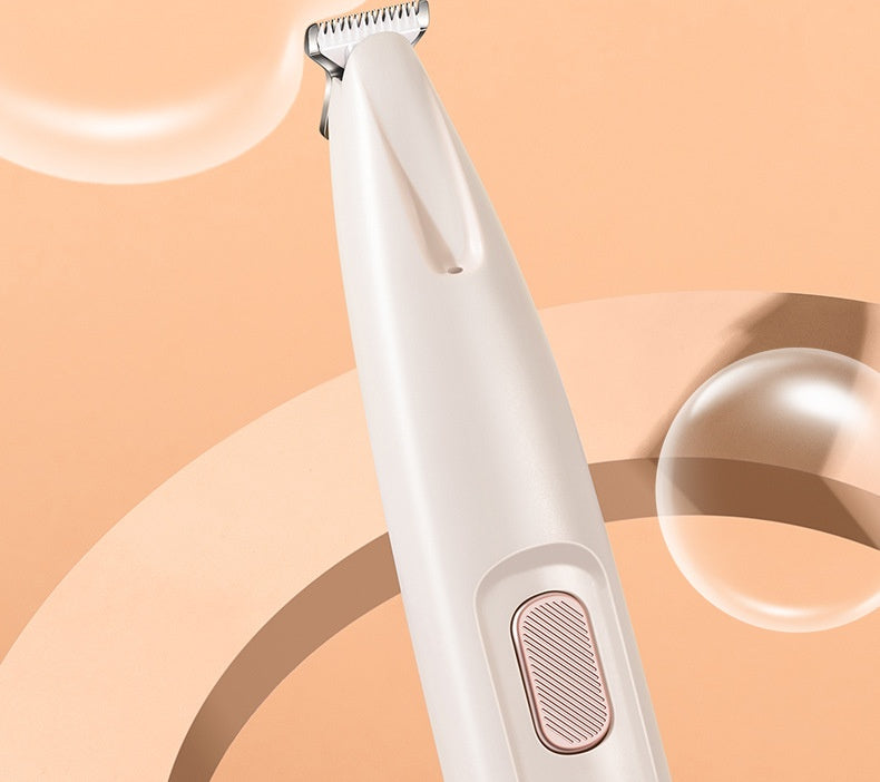 KFX-1396541 LED Dog Paw Trimmer with Widened Blade and Waterproof Design, Cordless Grooming Clippers with LED Display
