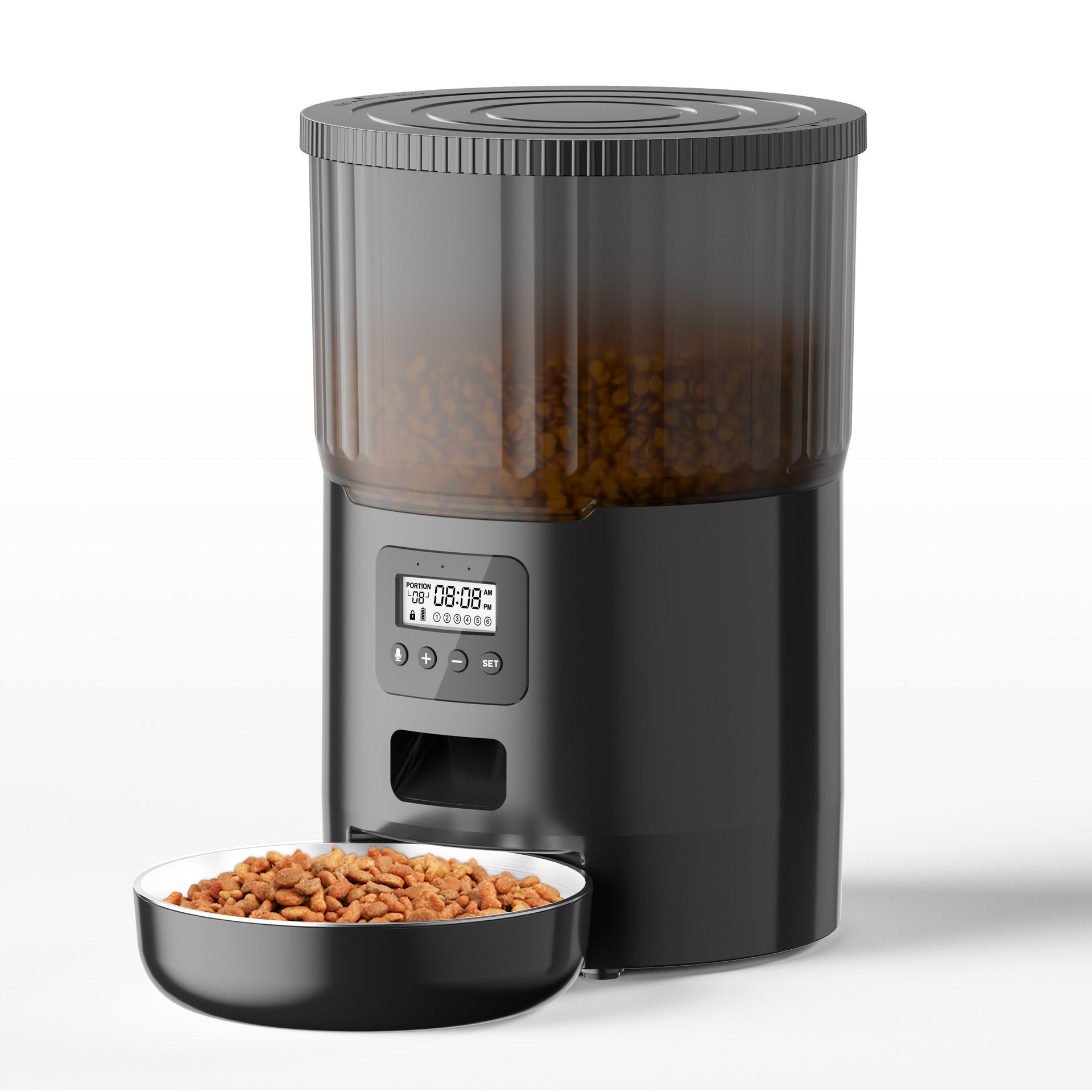 KFX-1402301 Automatic Pet Feeder for Dogs and Cats - 4L Capacity with USB and Adapter Options