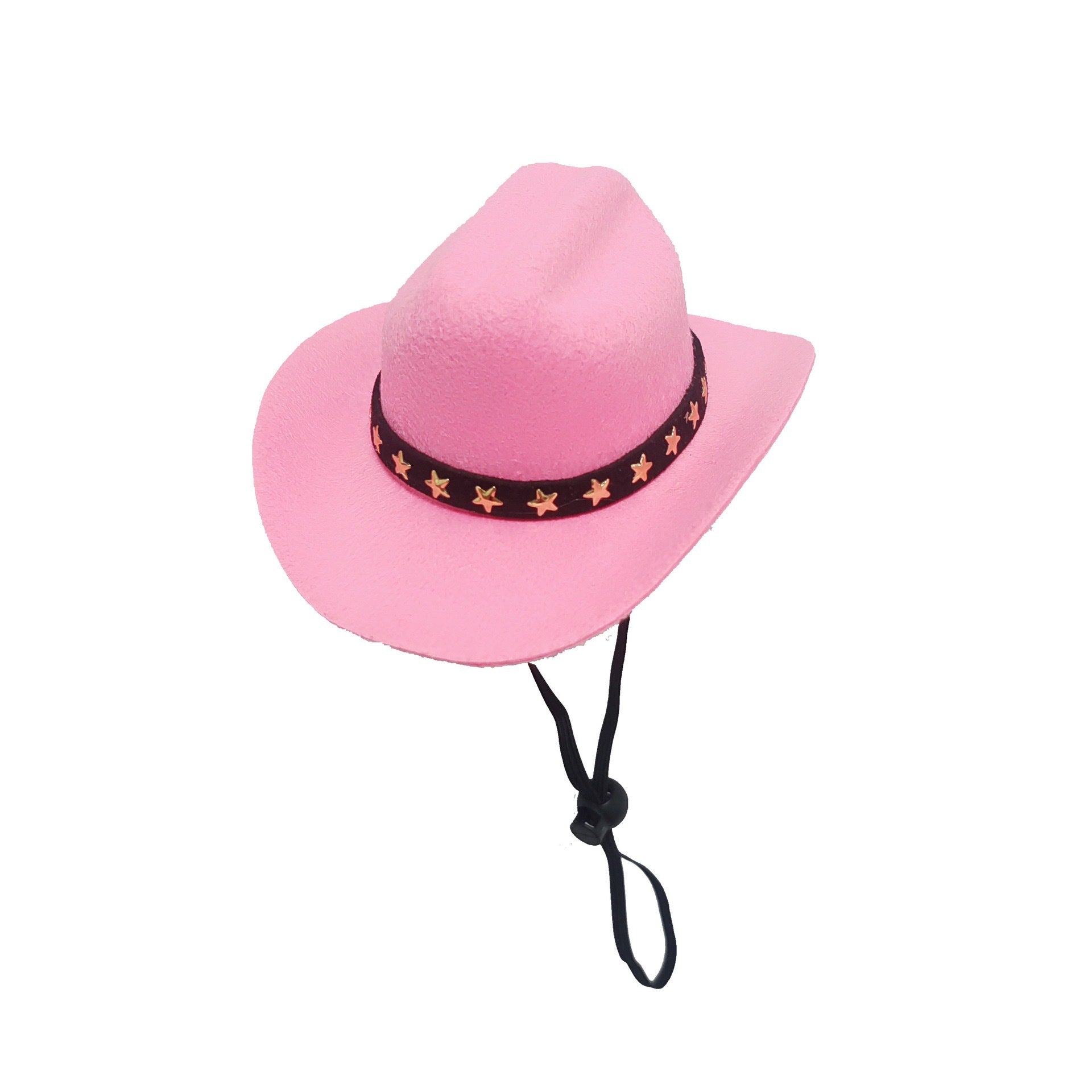 KFX-1403325 Stylish Five-Pointed Star Cowboy Hat for Pets in Various Colors