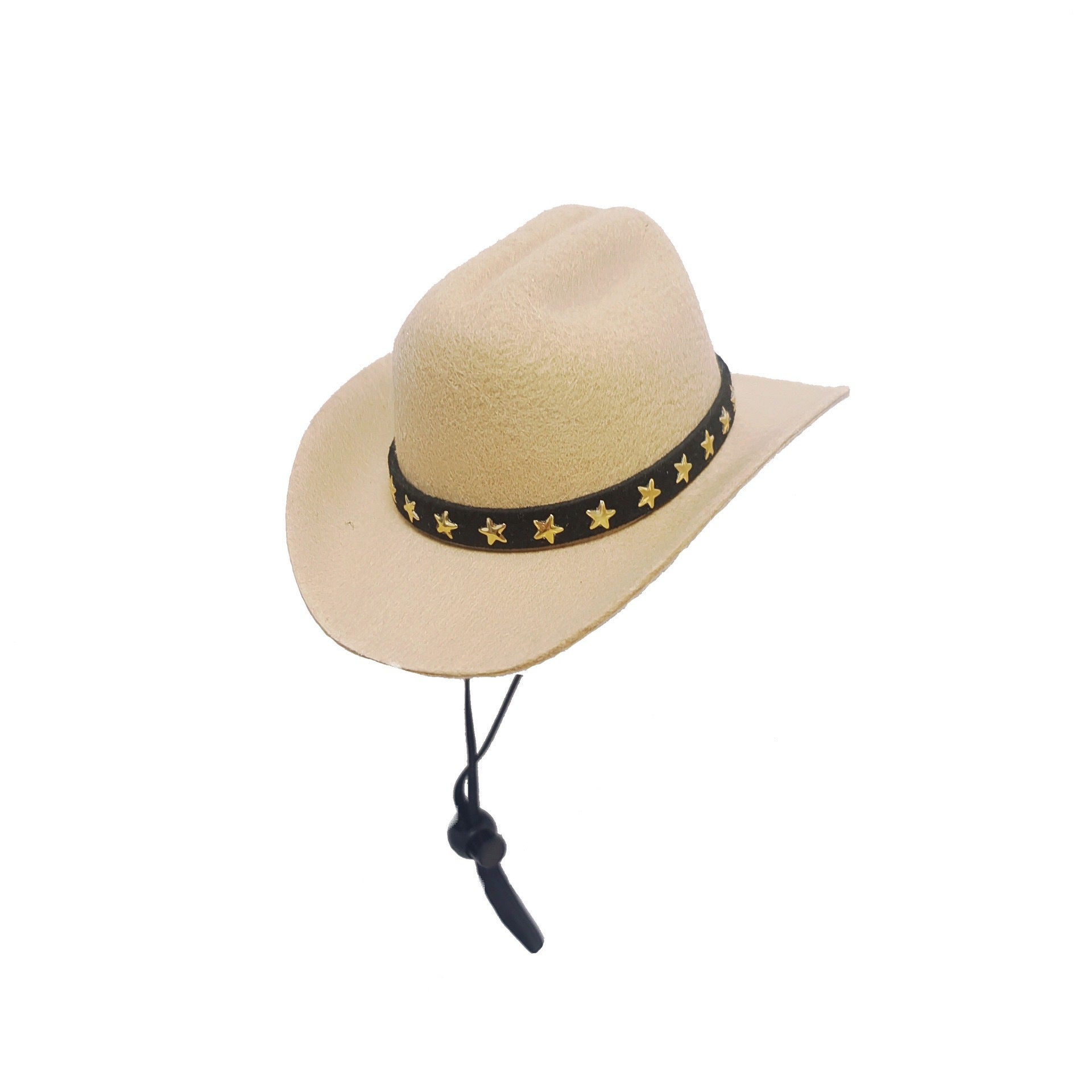KFX-1403325 Stylish Five-Pointed Star Cowboy Hat for Pets in Various Colors