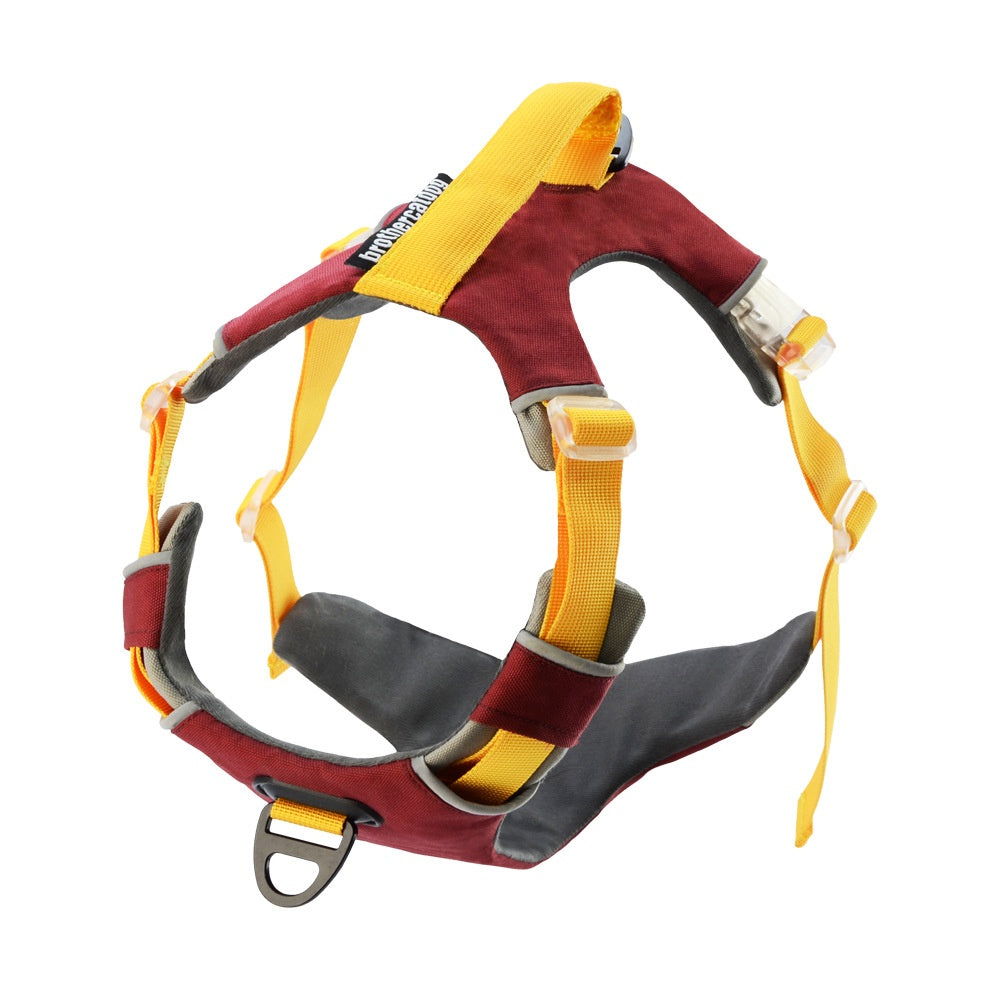 KFX-1413309 Reflective Dog Training Vest with Chest Strap in Barbie Pink, Grape Purple, and Wine Red