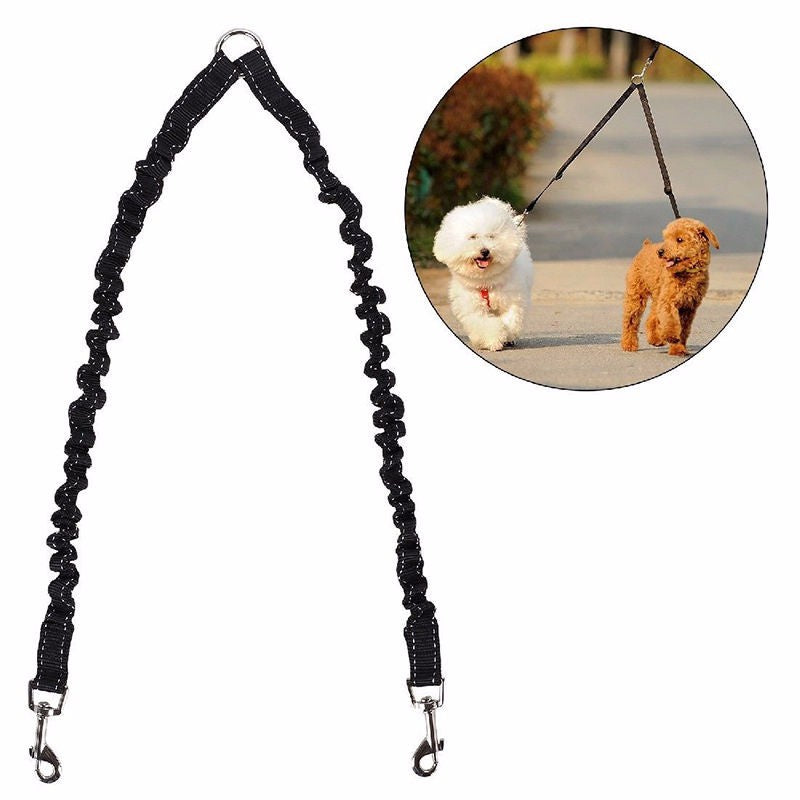 KFX-1413821 Durable Double-Ended Nylon Dog Leash with 100cm Length and 2.5cm Width
