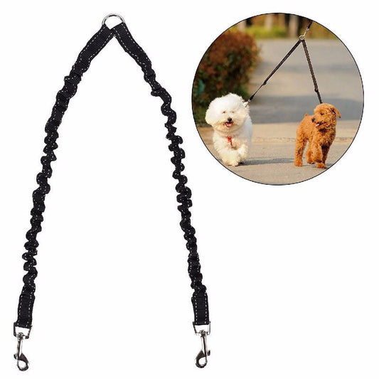 KFX-1413821 Durable Double-Ended Nylon Dog Leash with 100cm Length and 2.5cm Width