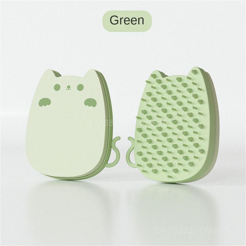 KFX-1417277 Versatile Pet Hair Remover and Grooming Sponge Brush for Cats and Dogs