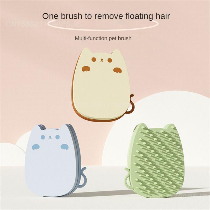KFX-1417277 Versatile Pet Hair Remover and Grooming Sponge Brush for Cats and Dogs
