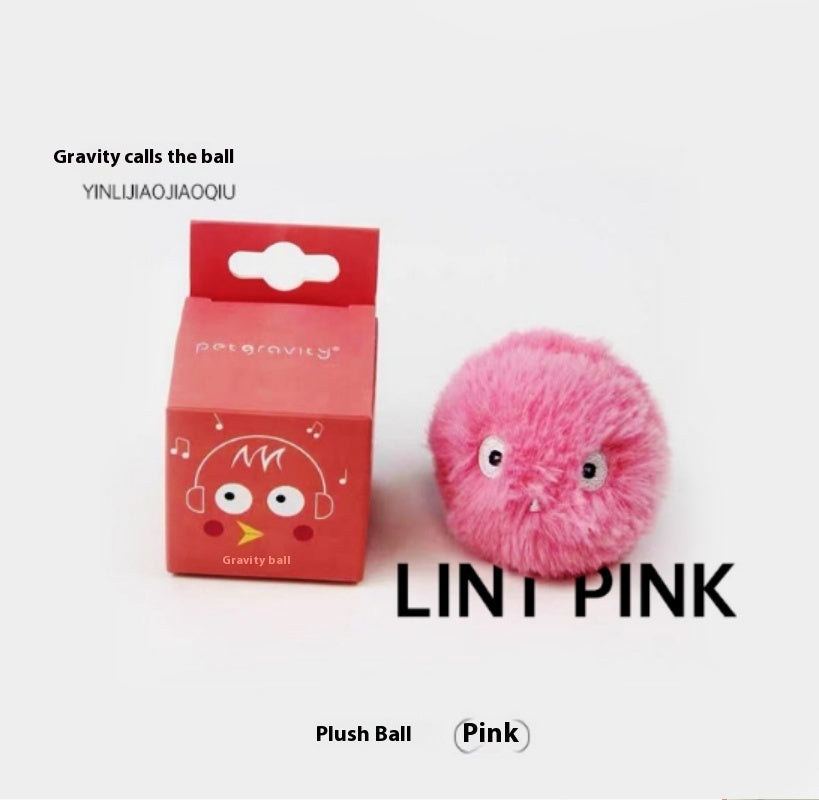 KFX-1418429 Mint Cat Sound Toy - Bite-Resistant, Interactive Catnip Ball for Kittens - Touch-Activated Sound Simulation