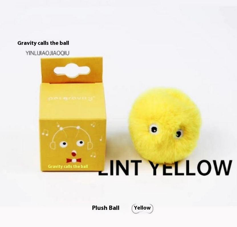 KFX-1418429 Mint Cat Sound Toy - Bite-Resistant, Interactive Catnip Ball for Kittens - Touch-Activated Sound Simulation