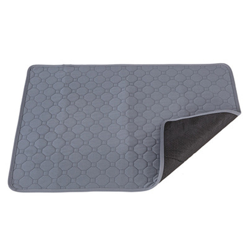 KFX-1421629 Washable Non-Slip Pet Changing Pad in Grey and Khaki - Available in Multiple Sizes
