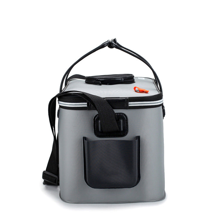 KFX-1422013 Collapsible Thickened EVA Fishing Bucket - Available in 40L, 45L, 50L in Grey, Blue, Green, Black