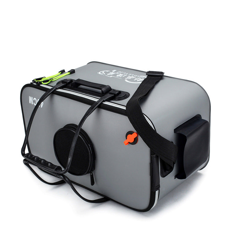 KFX-1422013 Collapsible Thickened EVA Fishing Bucket - Available in 40L, 45L, 50L in Grey, Blue, Green, Black