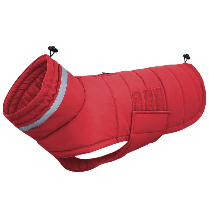 KFX-1425213 Winter Dog Coat for Large Breeds – Warm and Waterproof Trench for Corgis and Other Dogs