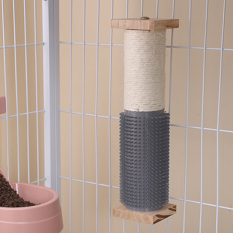 KFX-1425597 Durable Sisal Cat Scratching Post with Cotton Rope for Claw Care