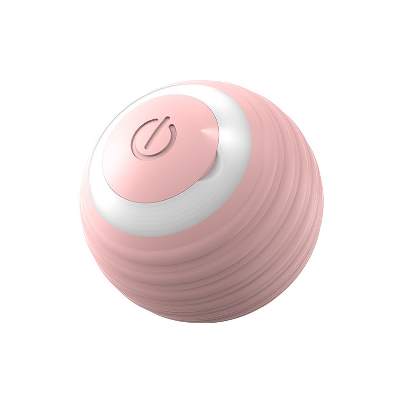 KFX-1426365 Rechargeable Automatic Smart Cat Toy Ball for Indoor Play – Bouncing & Rolling Fun for Kittens