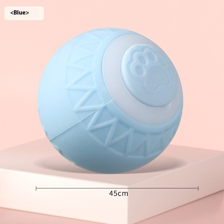 KFX-1426365 Rechargeable Automatic Smart Cat Toy Ball for Indoor Play – Bouncing & Rolling Fun for Kittens