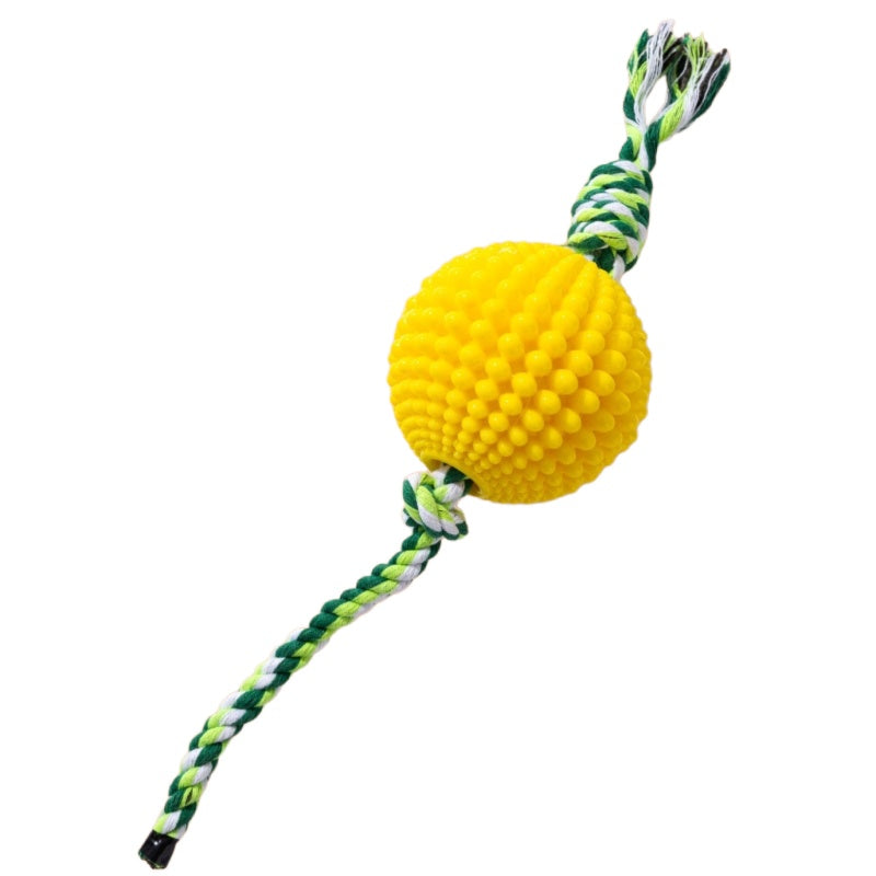 KFX-1430077 Corn & Ball Dog Chew Toy Set for Teething Relief and Dental Health