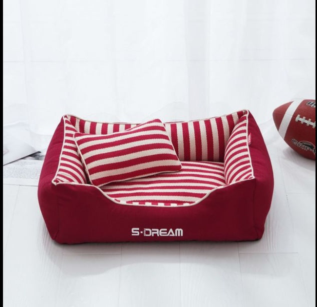 KFX-1431357 Removable and Washable Pet Kennel with Comfortable Canvas Lining and Waterproof Base