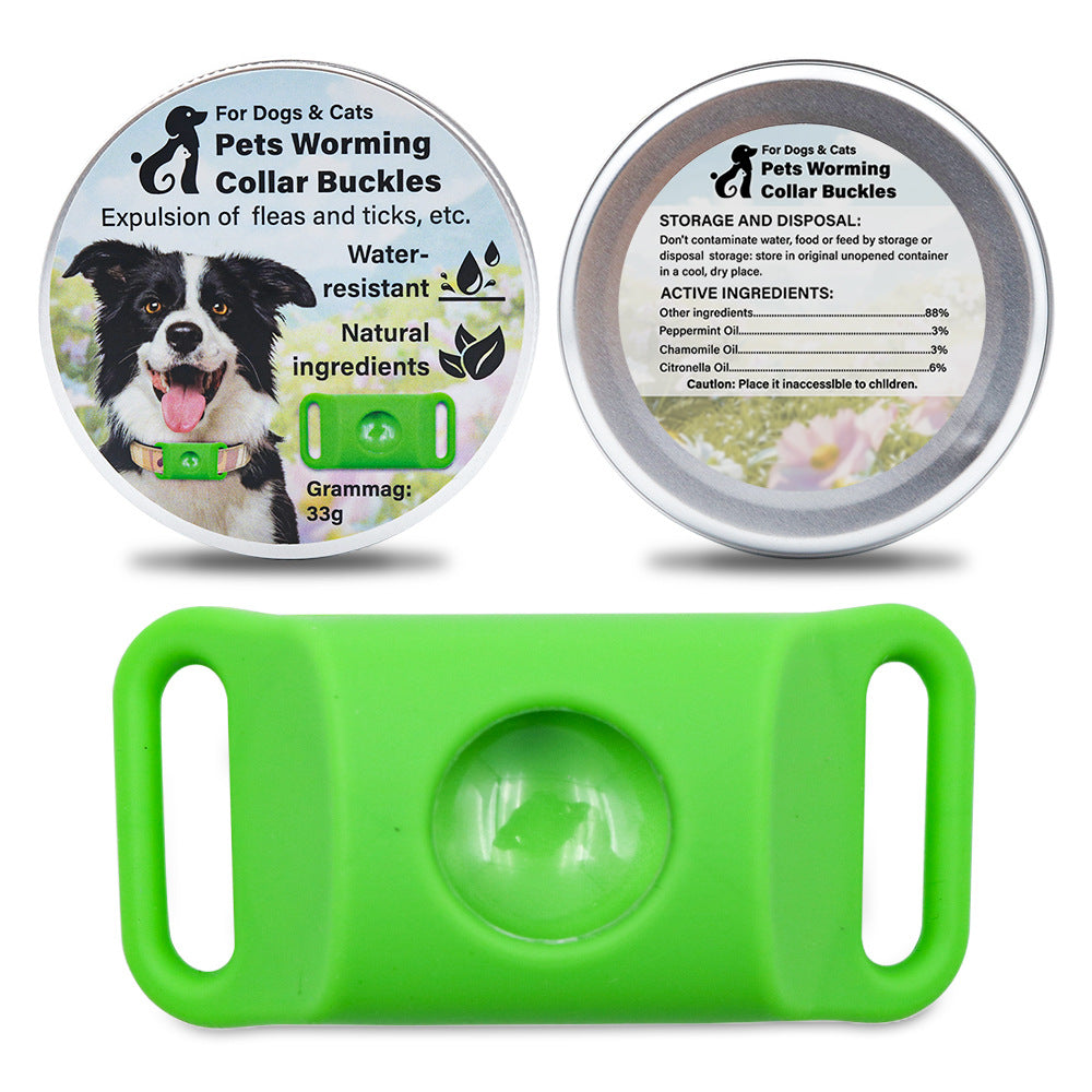 KFX-1432125 Pet Insect Repellent Collar with Capsule Options for Dogs and Cats
