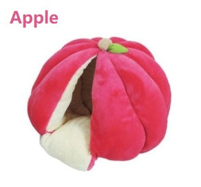 KFX-1435325 Cozy Fruit-Shaped Cat House for Winter - Small & Large Sizes Available
