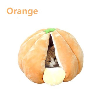 KFX-1435325 Cozy Fruit-Shaped Cat House for Winter - Small & Large Sizes Available