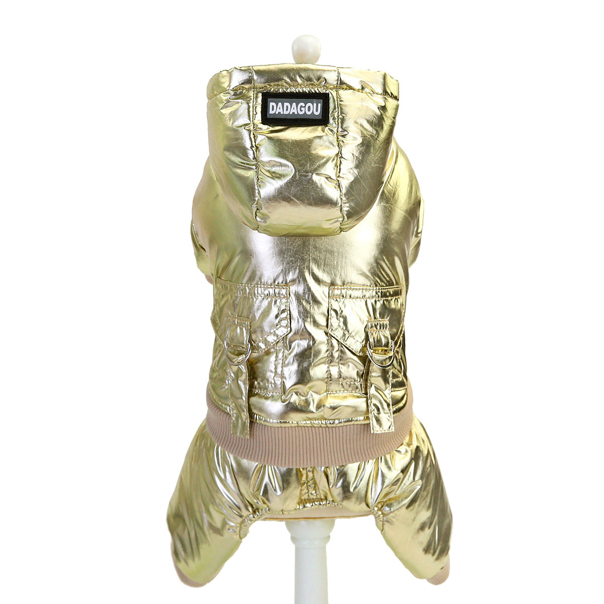 KFX-1435709 Cozy Cotton Dog Sweater for Autumn and Winter in Royal Blue and Navy Blue