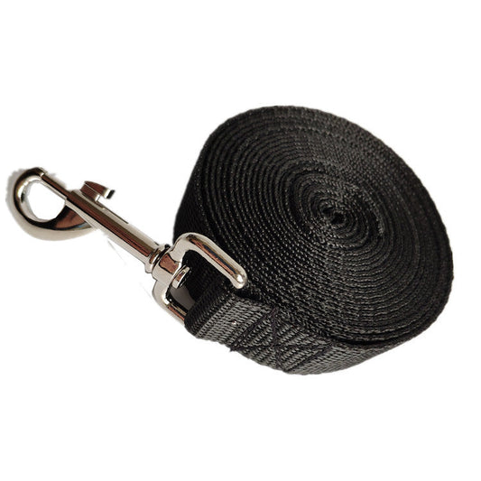 KFX-1440829 10m Dog Leash with 2.5cm Width, Durable Polypropylene and Titanium Alloy Hook, Available in Multiple Colors