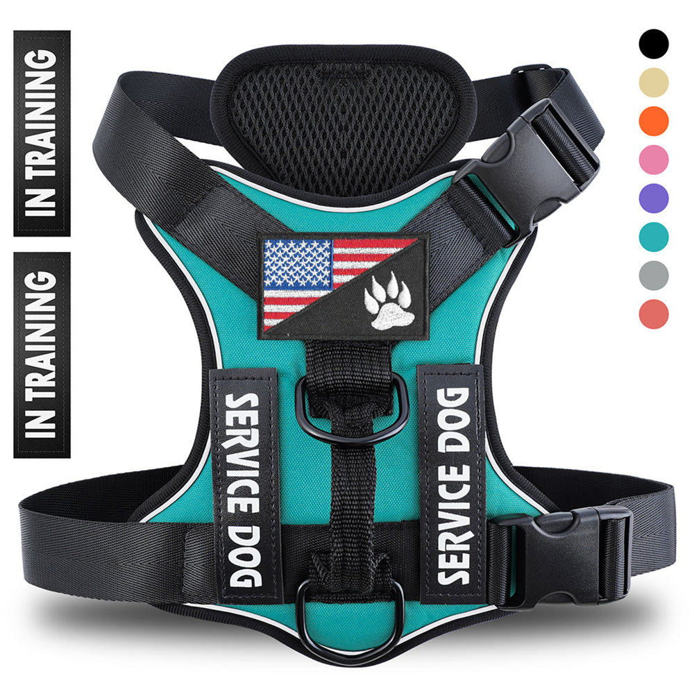 KFX-1446077 Reflective Adjustable Breathable Polyester Dog Strap for Optimal Comfort and Durability