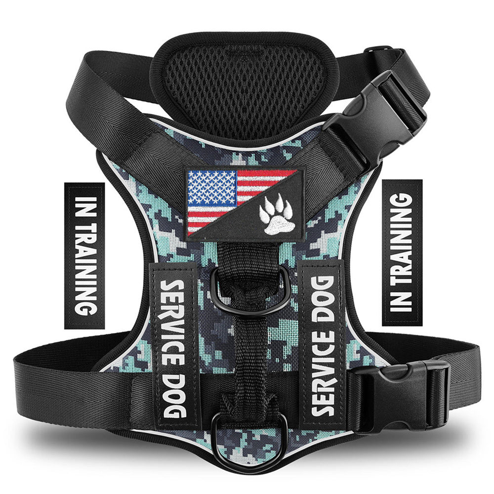KFX-1446077 Reflective Adjustable Breathable Polyester Dog Strap for Optimal Comfort and Durability