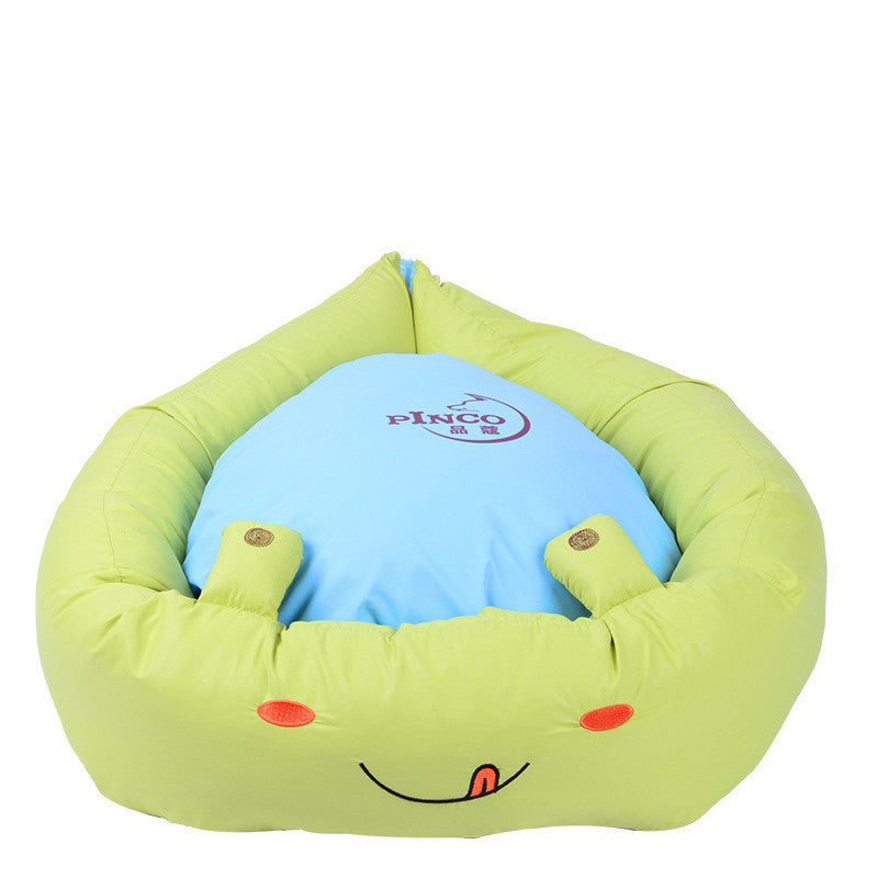 KFX-1446845 Universal Four Seasons Teddy Pet House for Dogs and Cats, Soft Cloth with PP Cotton Filling, Size 55 x 16 cm