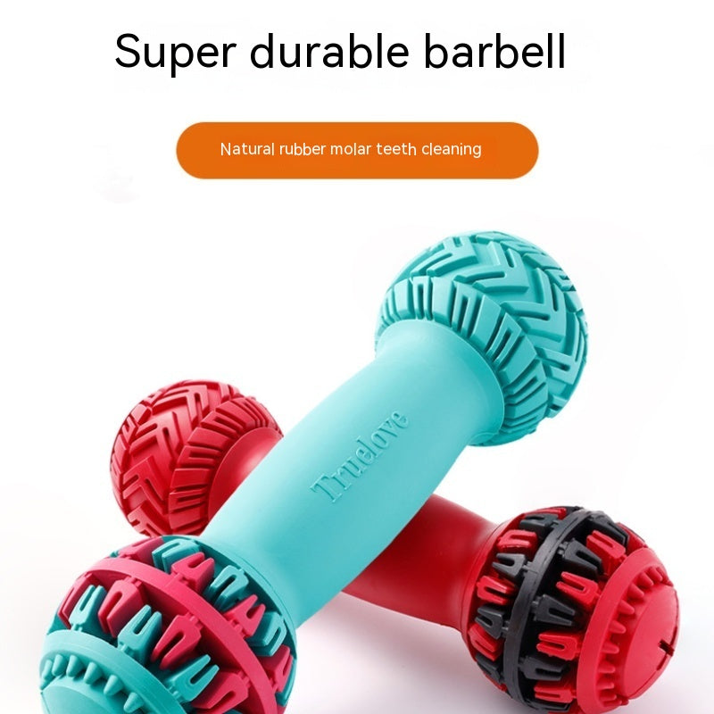 KFX-1447613 Durable Rubber Dog Toy for Large Dogs - Bite-Resistant Molar Design in Various Colors