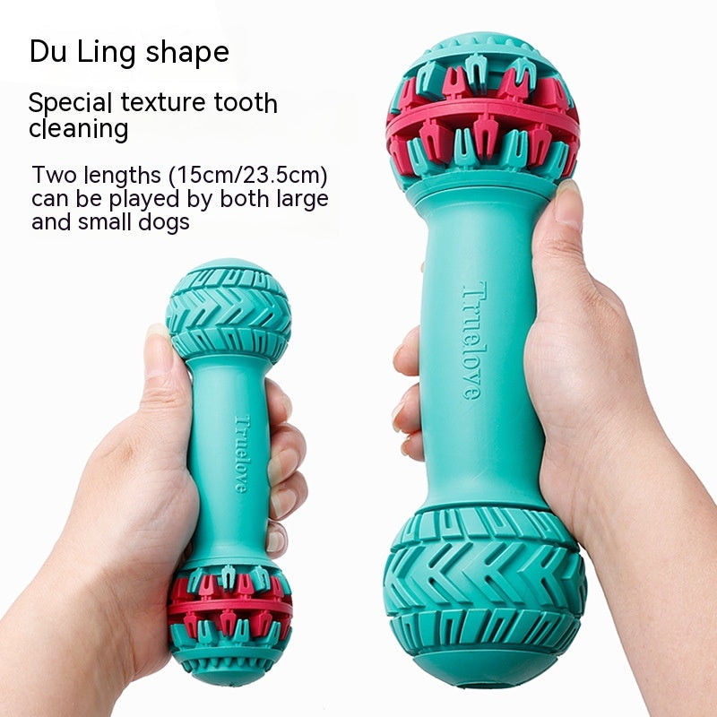 KFX-1447613 Durable Rubber Dog Toy for Large Dogs - Bite-Resistant Molar Design in Various Colors