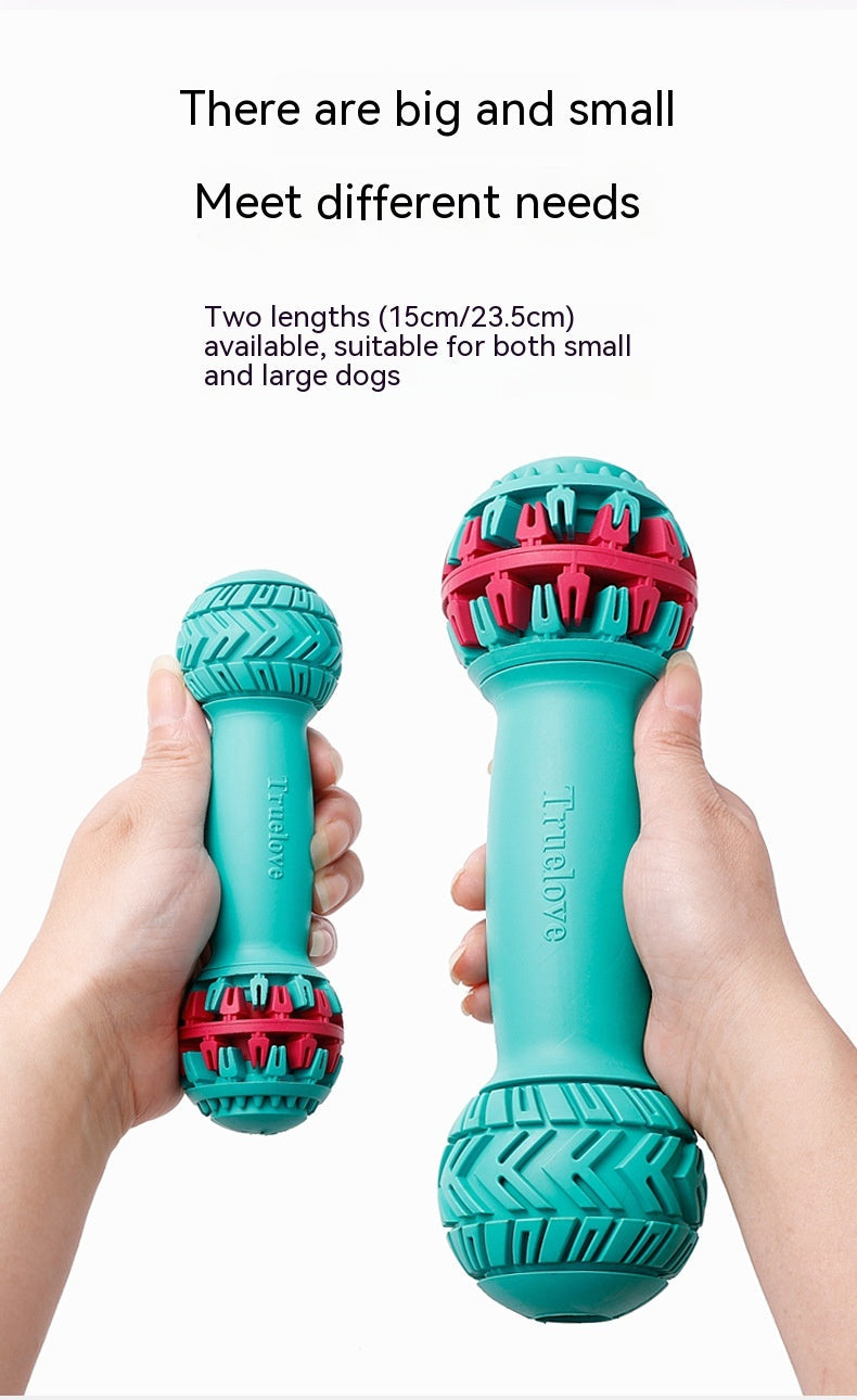 KFX-1447613 Durable Rubber Dog Toy for Large Dogs - Bite-Resistant Molar Design in Various Colors