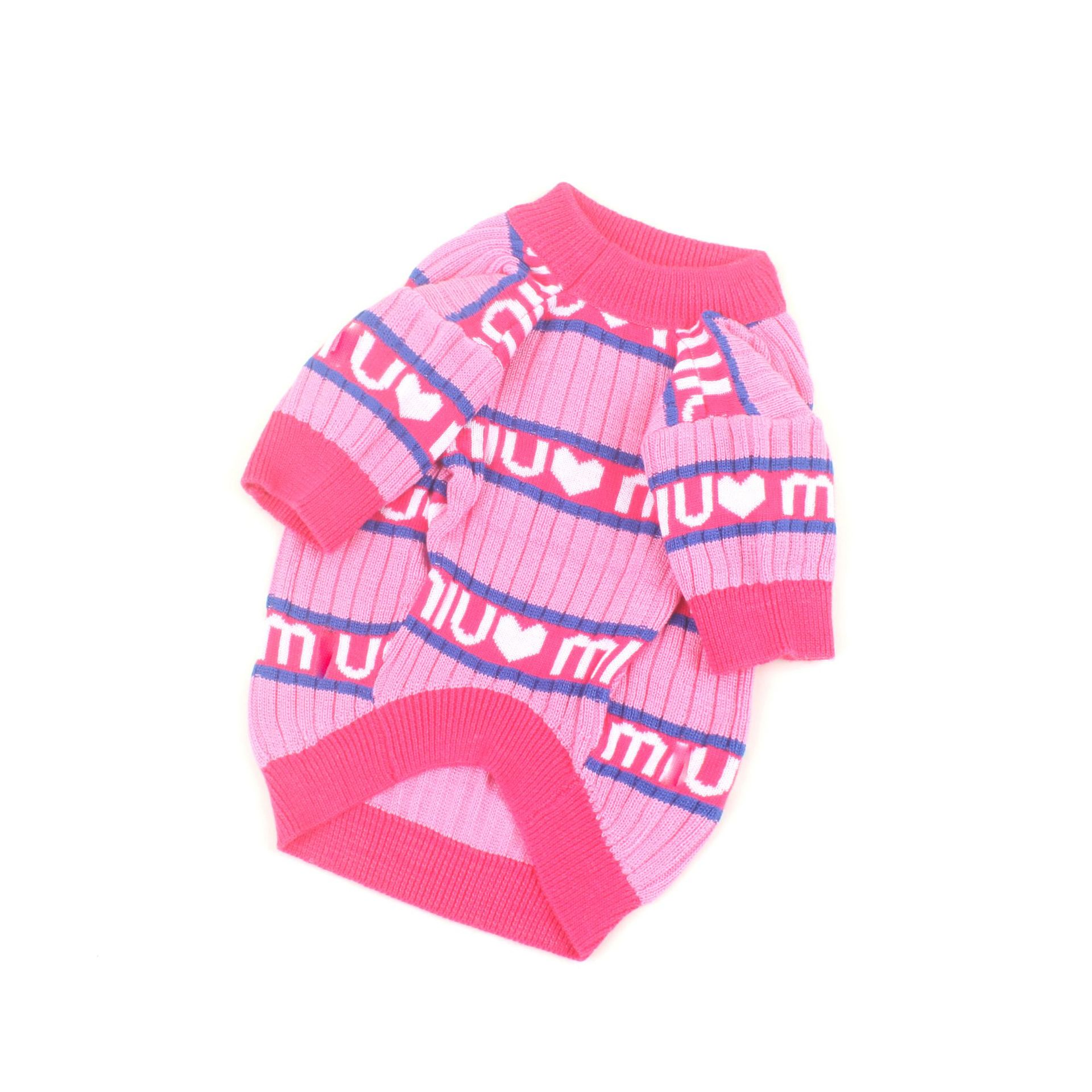 KFX-1450557 Trendy Ice Silk Thin Sweater for Dogs - Japanese & Korean Style, Multiple Sizes Available