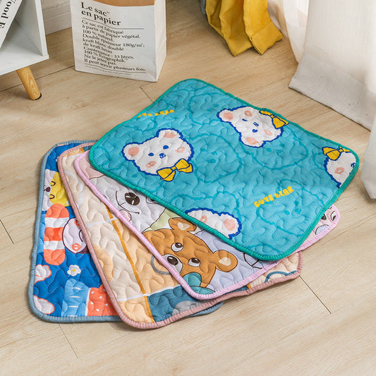 KFX-1454397 Comfortable Cotton Non-Slip Pet Mat for Dogs – Various Cute Designs and Sizes Available