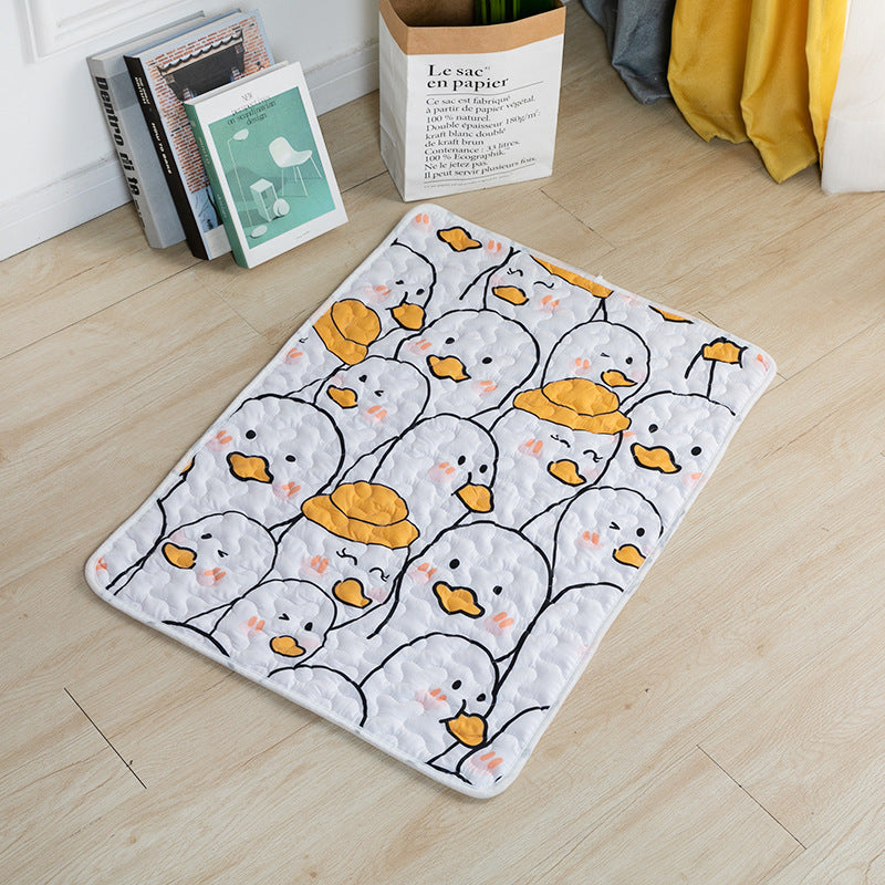 KFX-1454397 Comfortable Cotton Non-Slip Pet Mat for Dogs – Various Cute Designs and Sizes Available