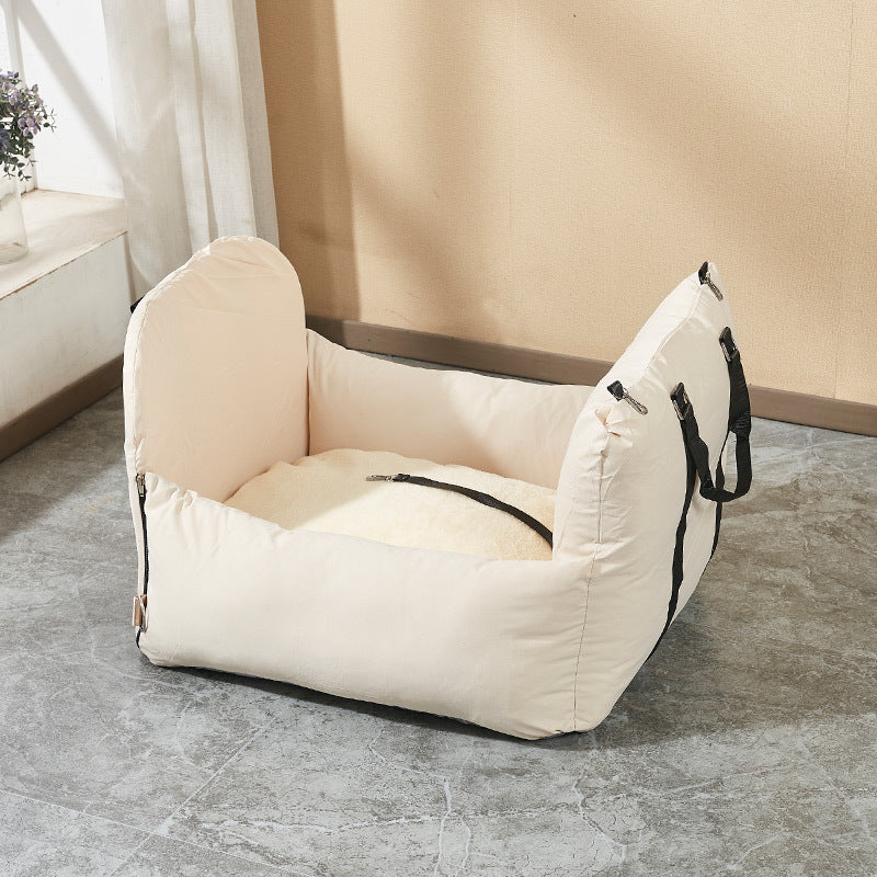 KFX-1463101 Portable Pet Nest for Travel - Removable and Washable, Various Colors Available, Compact Design (52x52x44cm)