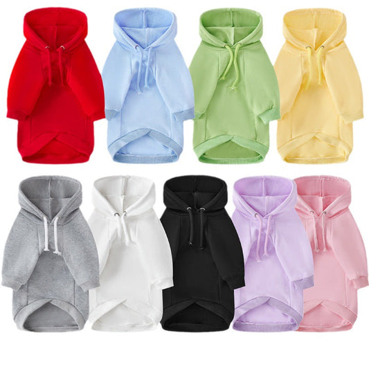 KFX-1469117 Stylish Cotton Dog Hoodie Sweater in Multiple Colors and Sizes