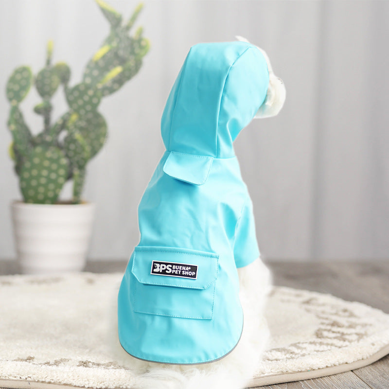 KFX-1477181 Breathable Mesh Pet Windbreaker in Solid Colors - Ideal for All Seasons