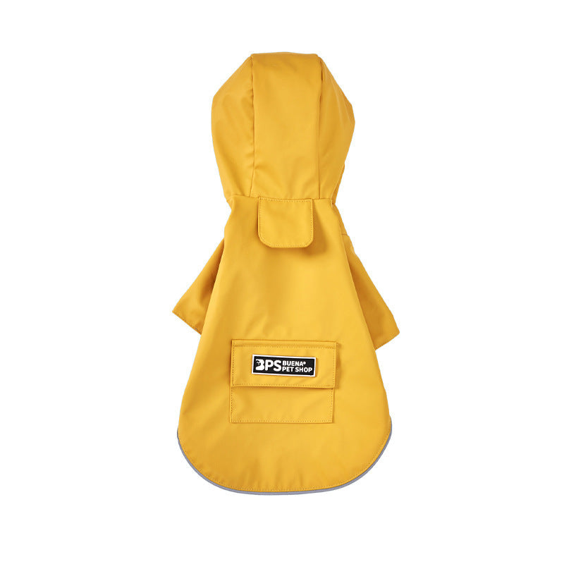 KFX-1477181 Breathable Mesh Pet Windbreaker in Solid Colors - Ideal for All Seasons